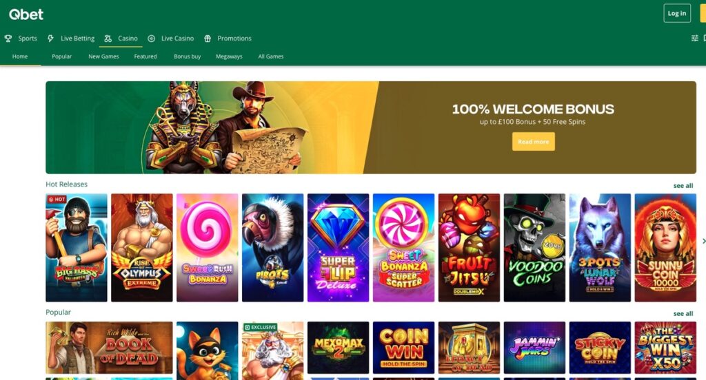 Top Non GamStop Casino For Bonus Buy Slots - Qbet