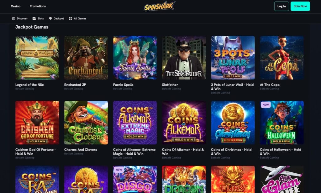 Brand New Non Gamstop Casino - Spin Shark Casino